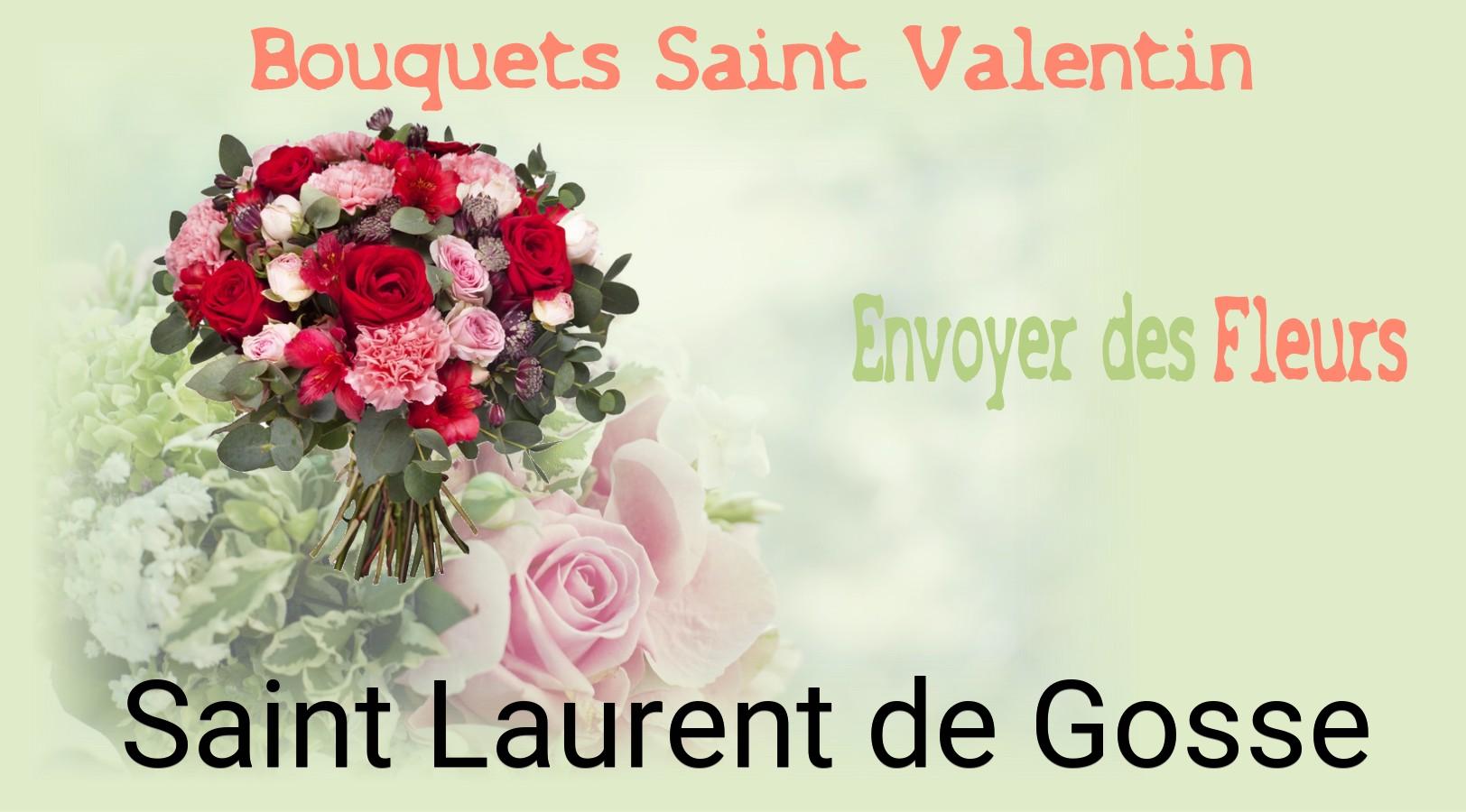 Roses de Saint-Valentin livrées à Saint-Laurent-de-Gosse